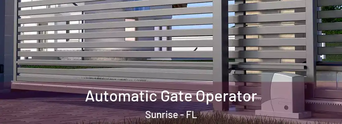  Automatic Gate Operator Sunrise - FL