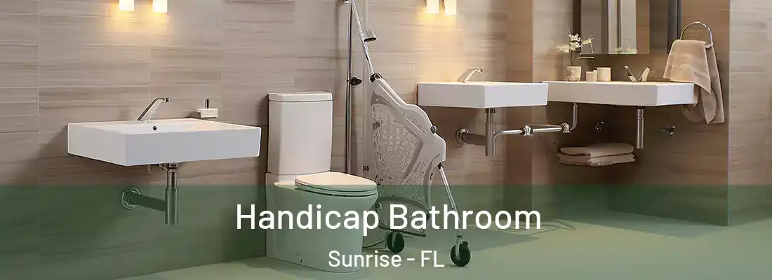  Handicap Bathroom Sunrise - FL