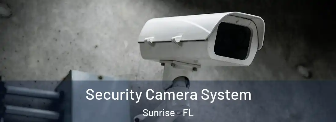  Security Camera System Sunrise - FL